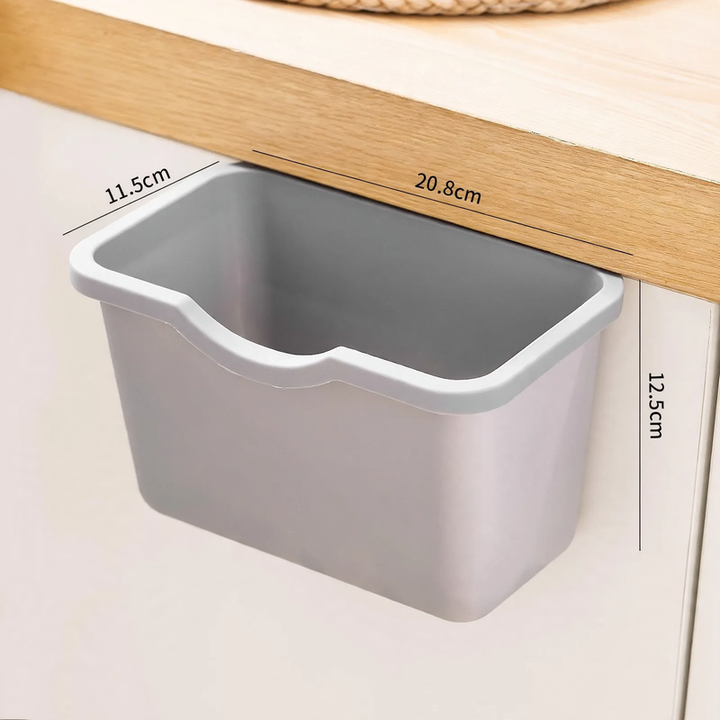 Wall trash can, plastic, up to 4 L