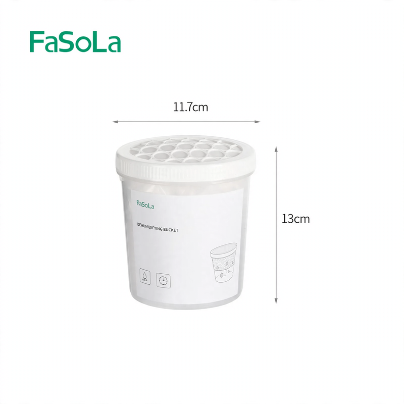 Moisture absorber box for wardrobes