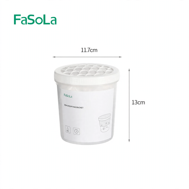 Moisture absorber box for wardrobes