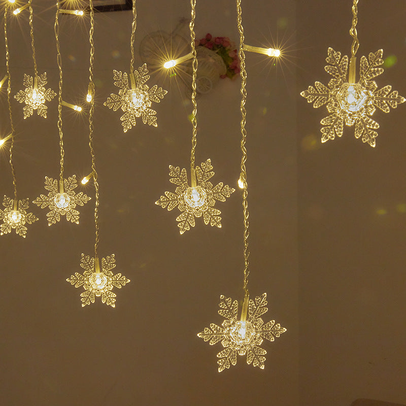 LED Icicle Light Curtain for Window Decoration