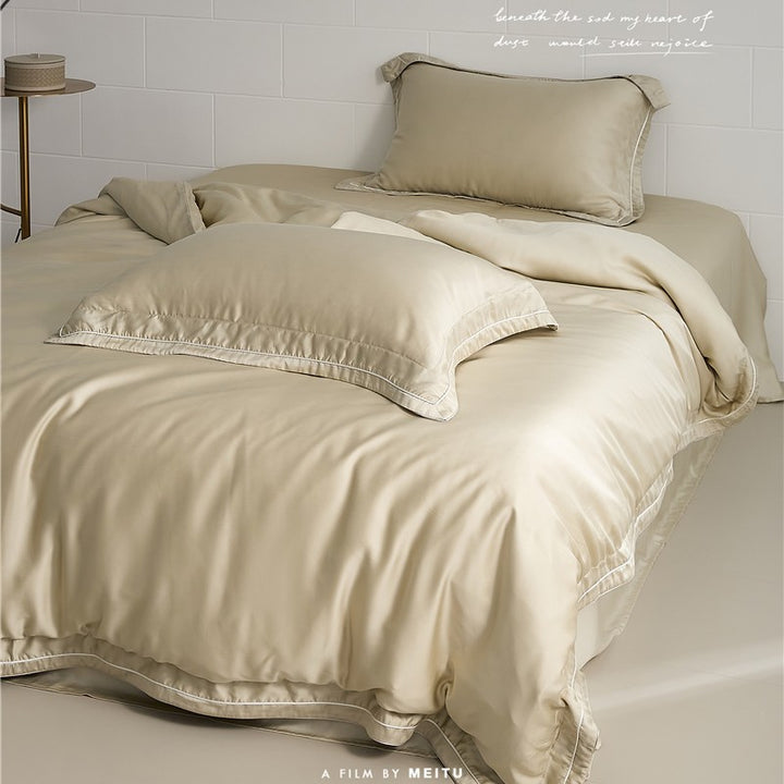 Luxurious bedding set made of long-staple cotton