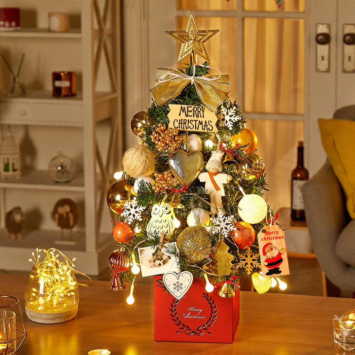 Mini Christmas Tree Set for the Table