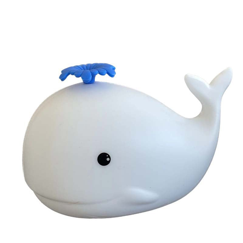 Silicone Night Light, Whale Design, rechargeable