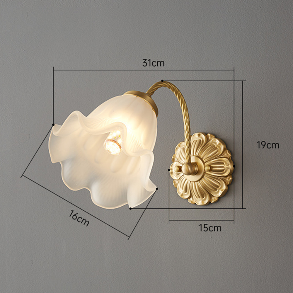 VintageGlow – Retro Glass Wall Light for Atmosphere | Stornfield