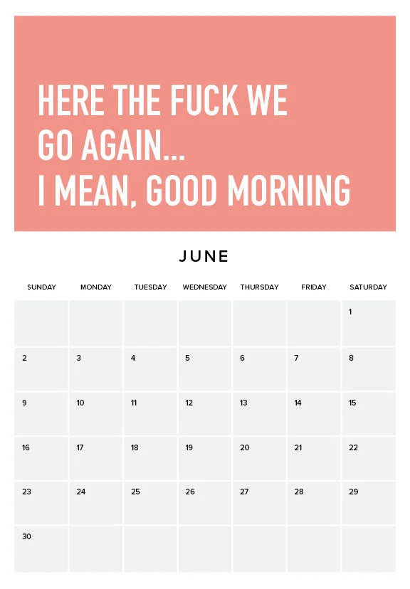Adulting Is Difficult 2024 Wall Calendar | Stornfield