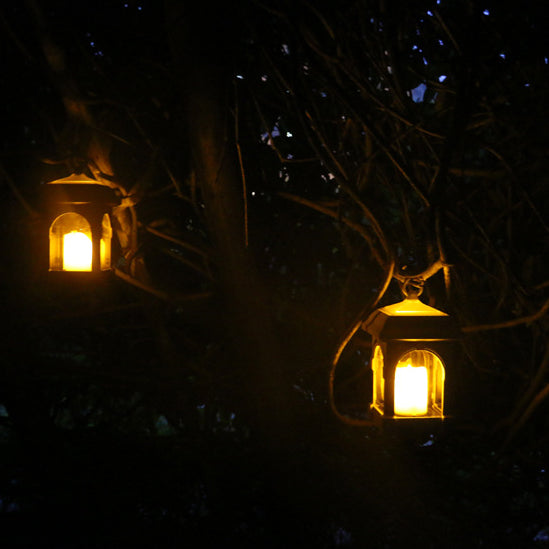 Traditional European Solar Waterproof House Cubic Plastic LED Landscape Lighting Outdoor Light For Garden | Stornfield