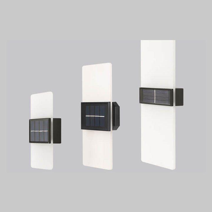 Stornfield | LumaZen Lampe Murale LED Solaire | Résistante aux Intempéries | Éclairage Extérieur Alimenté par Solaire | Décor de Jardin & Patio