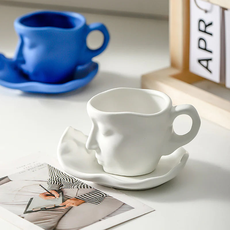 Stornfield | Kyssnades Face ceramic mug