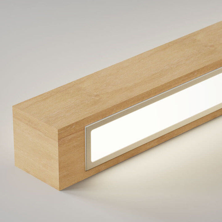 Stornfield | ZenBeam Japanese LED Wall Sconce | Solid Wood Design | Modern Accent Lighting