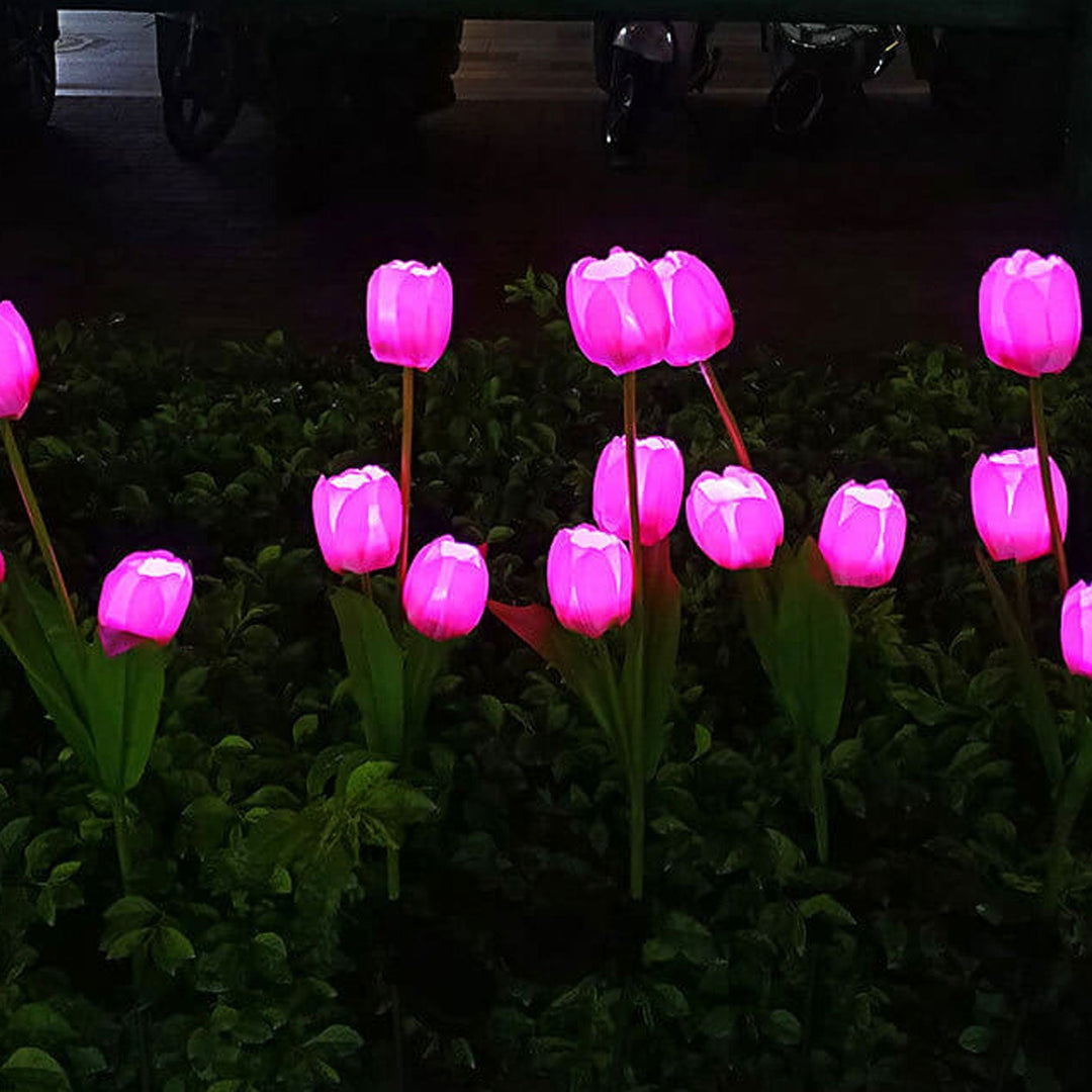 Stornfield | Solar Garden Light Tulip LED Landscape Stake Light Tulip