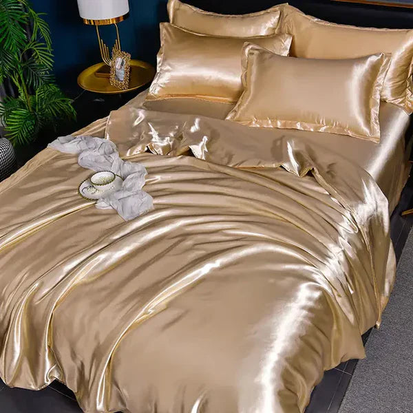Satin Duvet Cover - Velora | Stornfield
