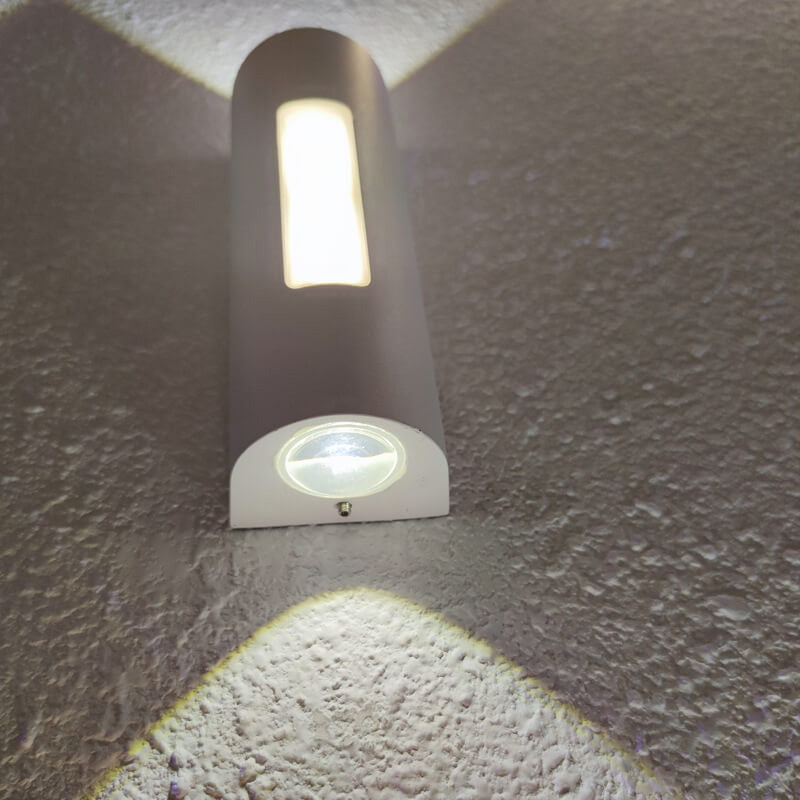 Modern Minimalist Cylindrical Design LED Outdoor Decorative Wall Sconce Lamp | Stornfield