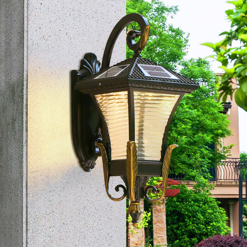 European-style Retro Aluminum Waterproof Outdoor 1-Light Wall Sconce Lamp | Stornfield