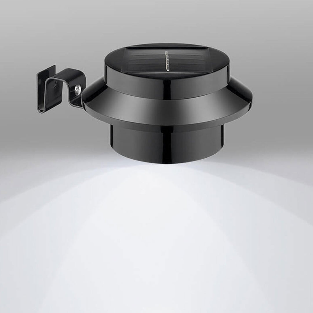 Solar Cylinder LED Outdoor Waterproof Fence Wall Sconce Lamp | Stornfield