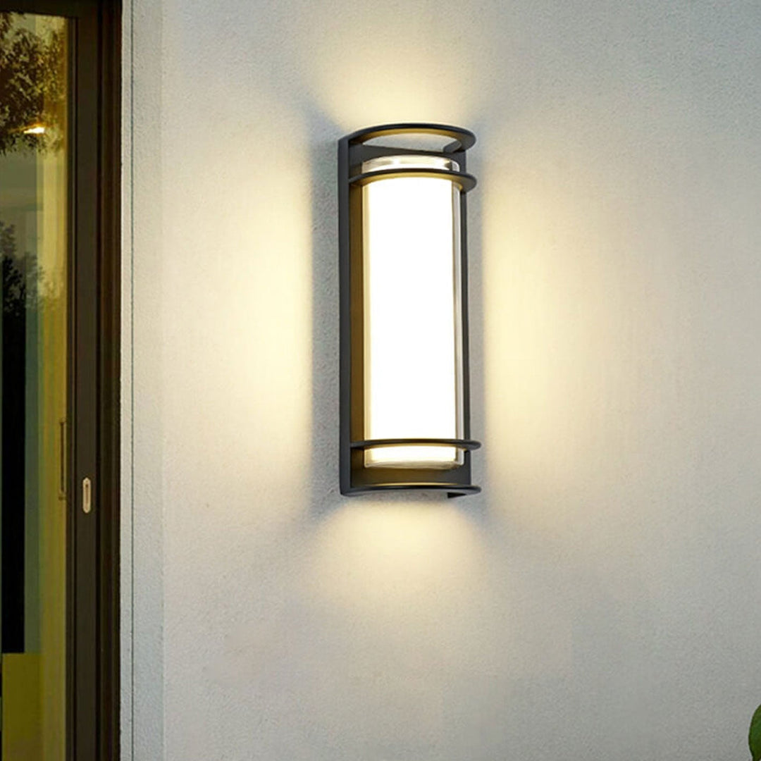 Modern Outdoor Column Waterproof LED Garden Wall Sconce Lamp | Stornfield