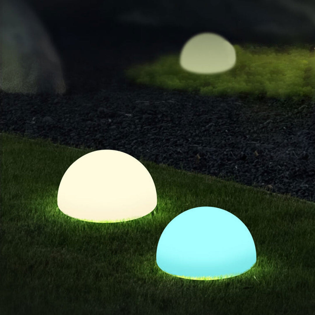 Solar Waterproof PE Spherical LED Outdoor Decorative Lawn Light | Stornfield