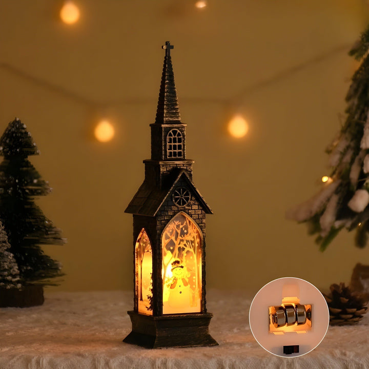 HolidayGlow Light - Modern Christmas Ornament LED Light | Stornfield