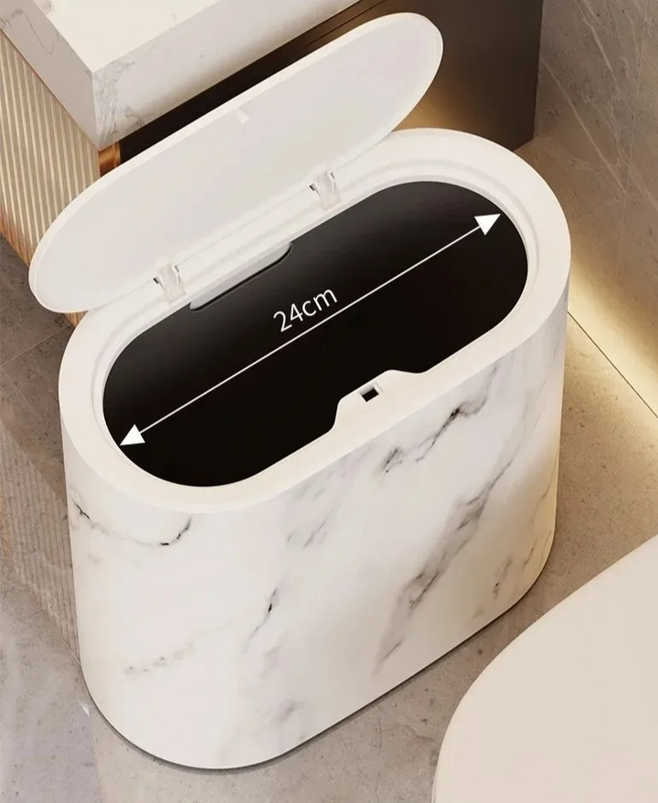 Nordic Marble Design Trash Can Stornfield