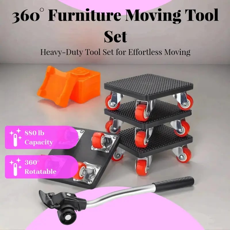 GlideMate — Heavy furniture moving made easy – Back-friendly, scratch-free and stress-free! | Stornfield