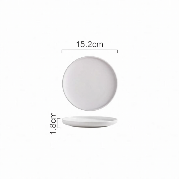 Beef Plastic Tray, Cream and Black