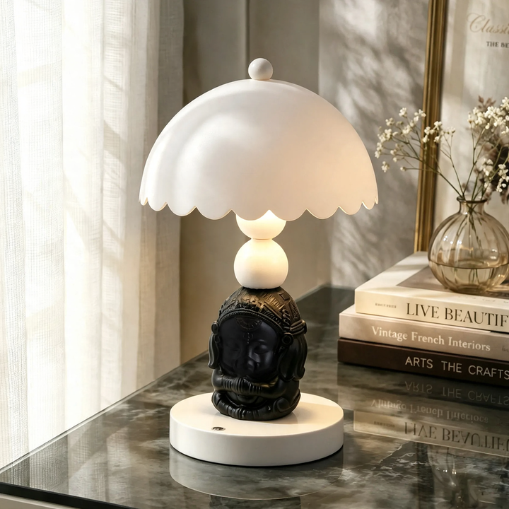 Elephant-shaped table lamp, art design