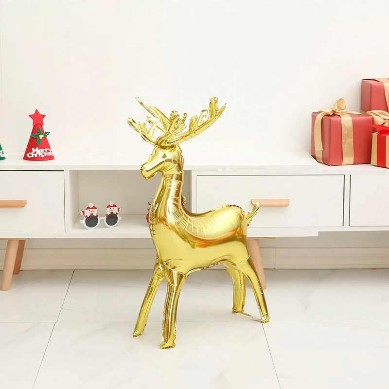 3D Christmas decoration made of aluminum foil