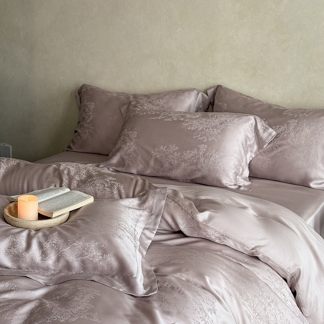 Tencel bedding, 4-piece, elegant, cooling