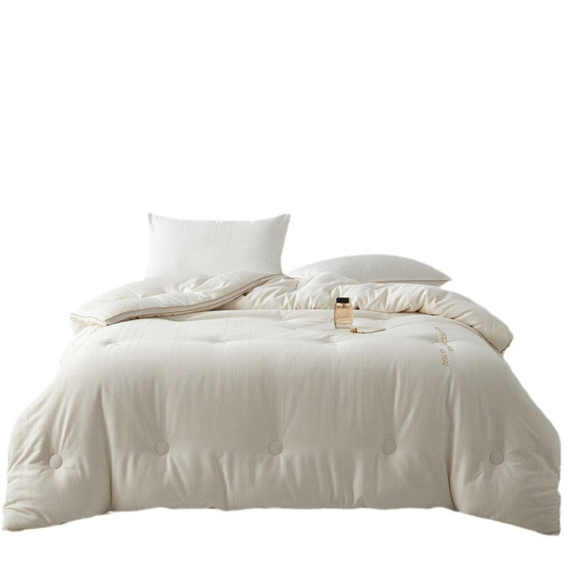 Cotton duvet with soybean fiber filling, warm, autumn/winter