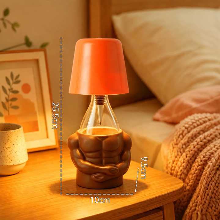 Muscular Figure Table Lamp