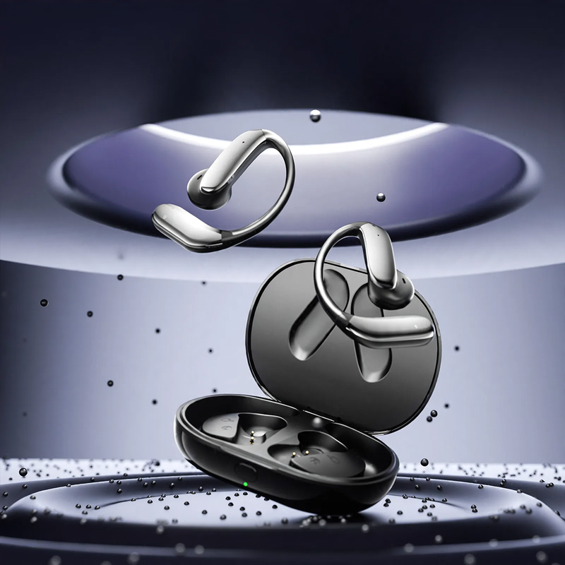 Open bone conduction headphones with AI translation