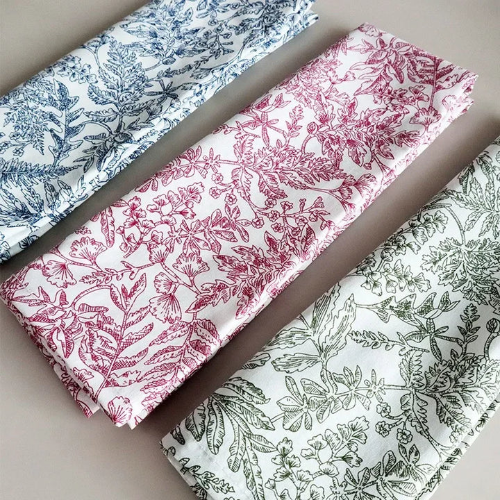 Floral Print Cotton Placemats 18" | Stornfield