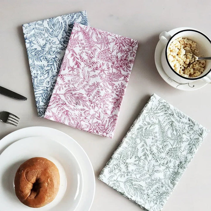 Floral Print Cotton Placemats 18" | Stornfield