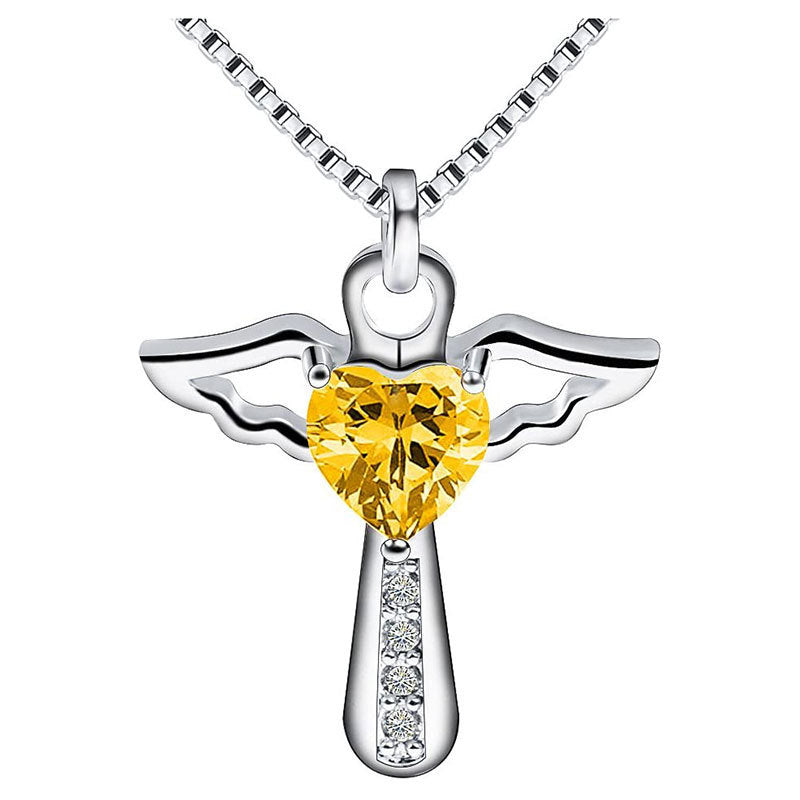 Winged Heart Pendant Necklace Stornfield