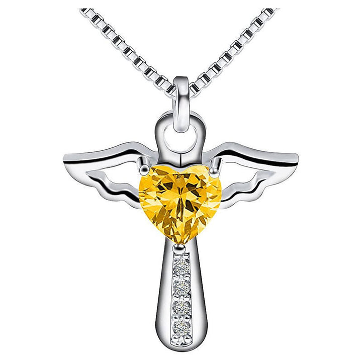 Winged Heart Pendant Necklace Stornfield