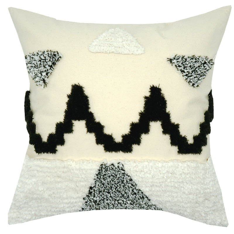 Artistic Geometric Cushion