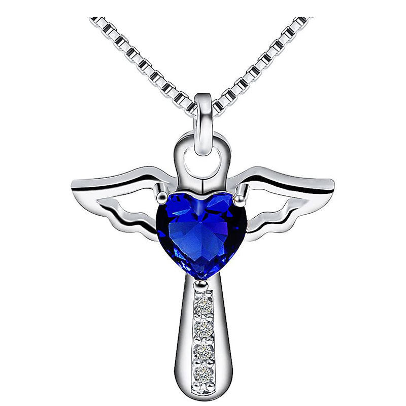Winged Heart Pendant Necklace Stornfield