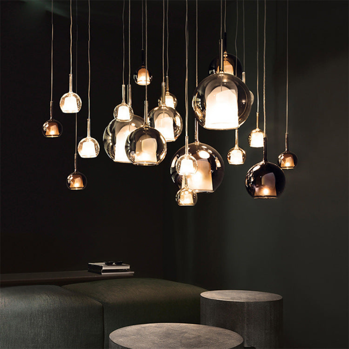 CelestialGlow Light - Modern Glass Pendant Light | Stornfield