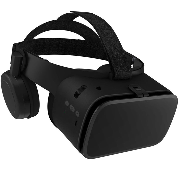 Virtual-Reality-Headset with ergonomic comfort and integrated speakers Stornfield