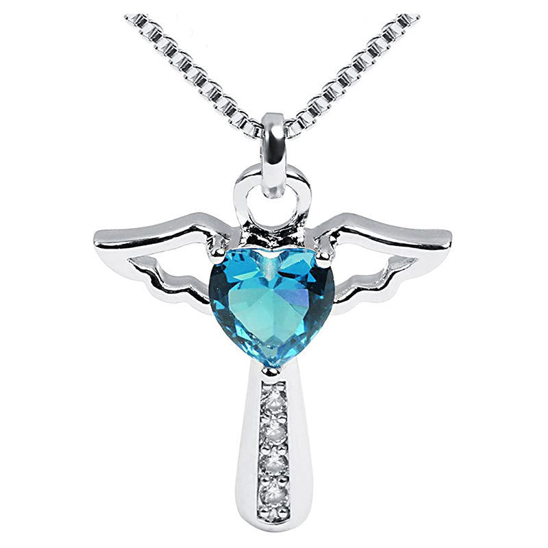 Winged Heart Pendant Necklace Stornfield