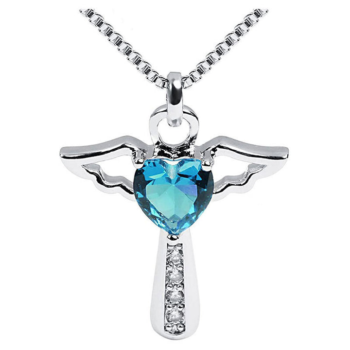 Winged Heart Pendant Necklace Stornfield