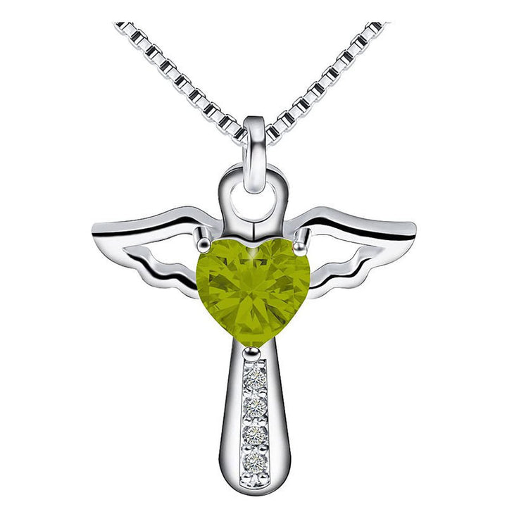 Winged Heart Pendant Necklace Stornfield