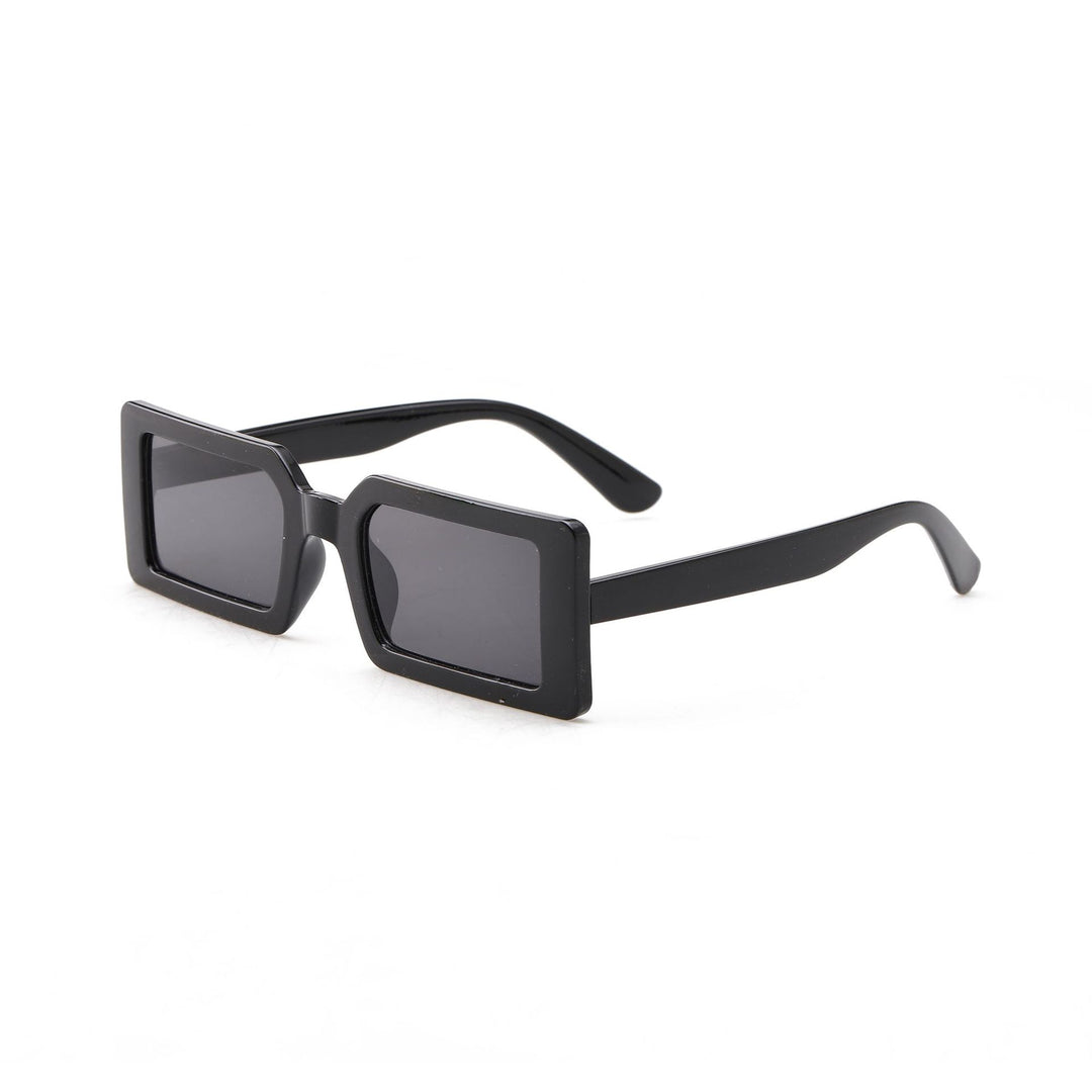 Women's square sunglasses with modern transparent frame Stornfield