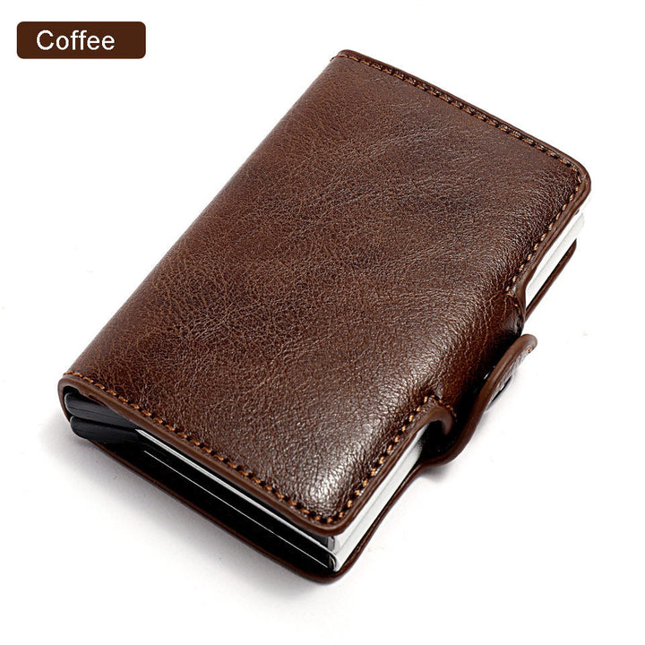 RFID leather wallet with money clip. | Stornfield