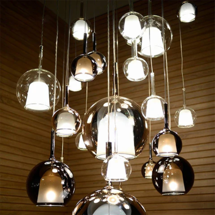 CelestialGlow Light - Modern Glass Pendant Light | Stornfield