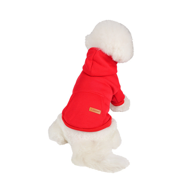 Cotton hoodie for dogs and cats
