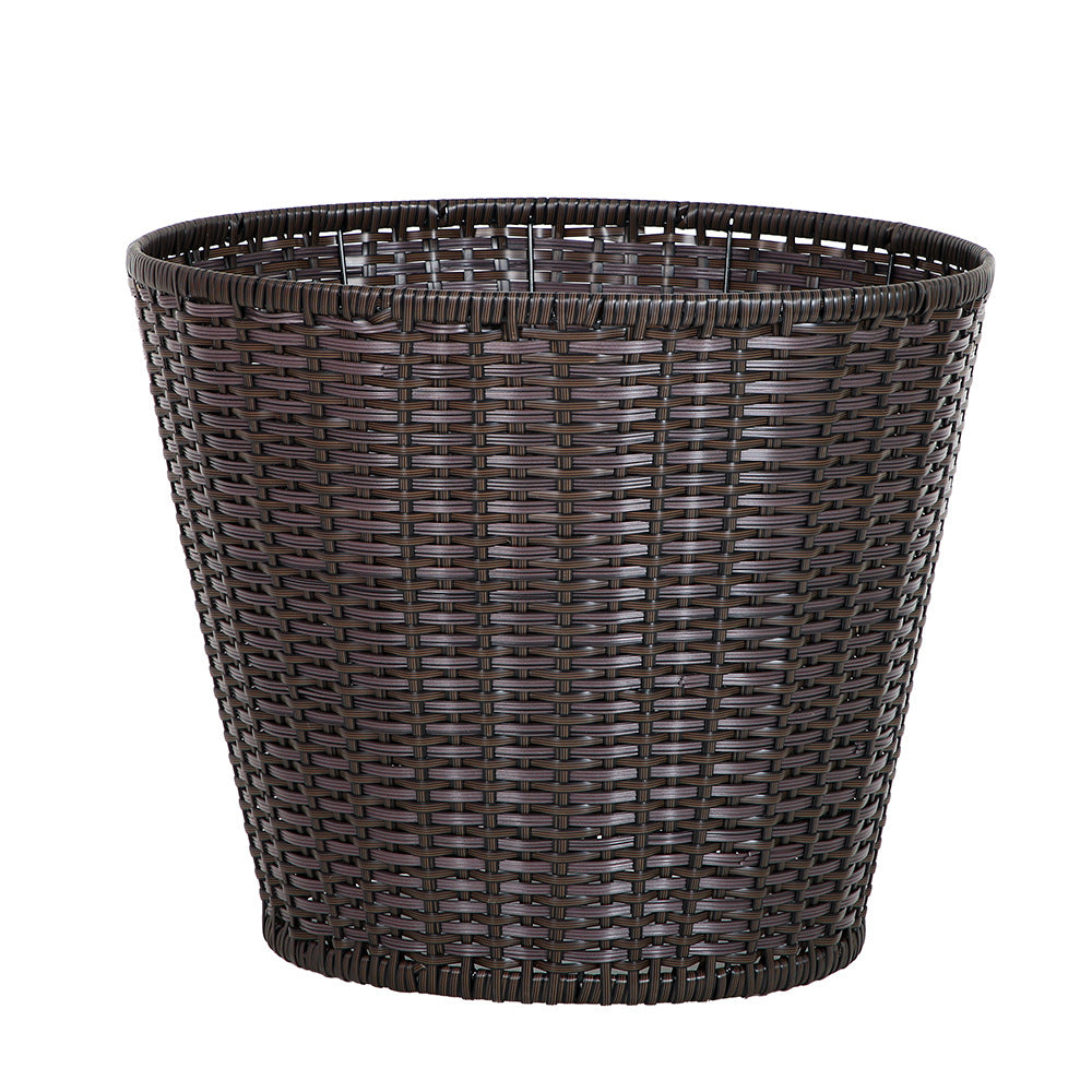 Geometric Woven Storage Bin Stornfield