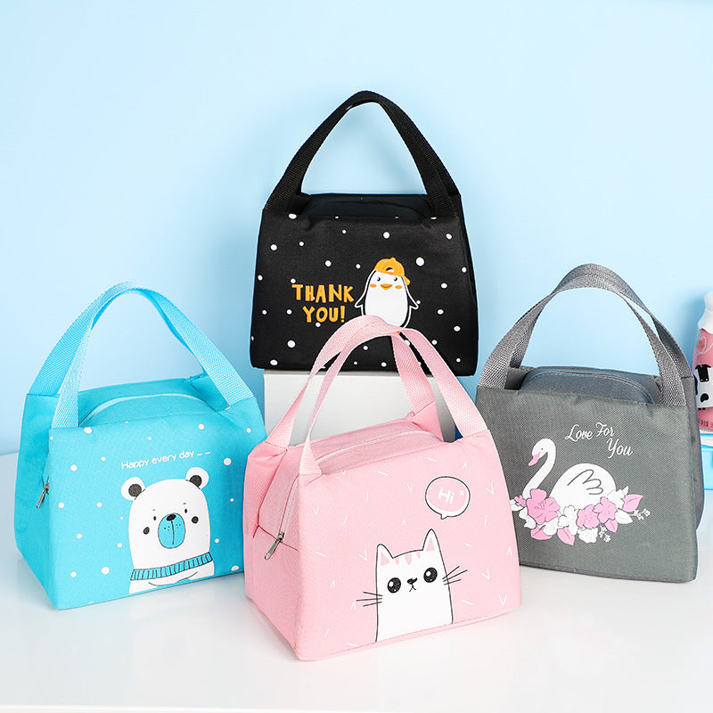 Insulated Fox-Themed Lunch Bag