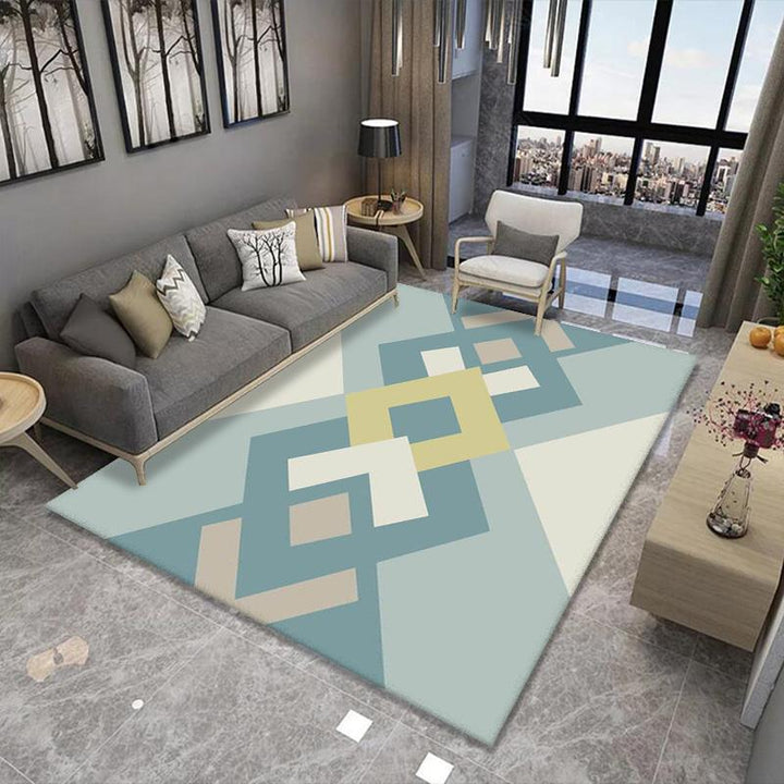 Geometric Pattern Area Rug Stornfield