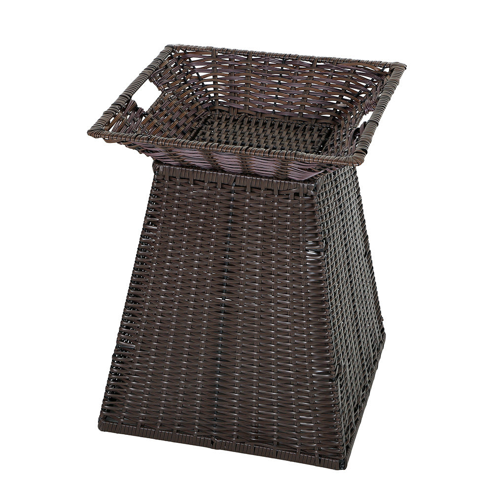 Geometric Woven Storage Bin Stornfield