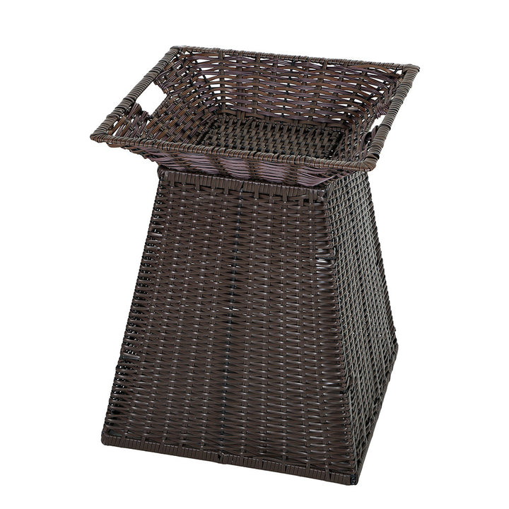 Geometric Woven Storage Bin Stornfield